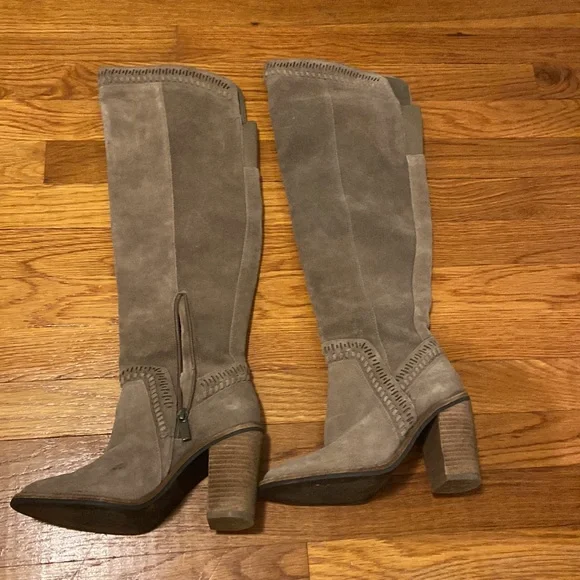 Over The Knee Suede Boots - Picture 3 of 3
